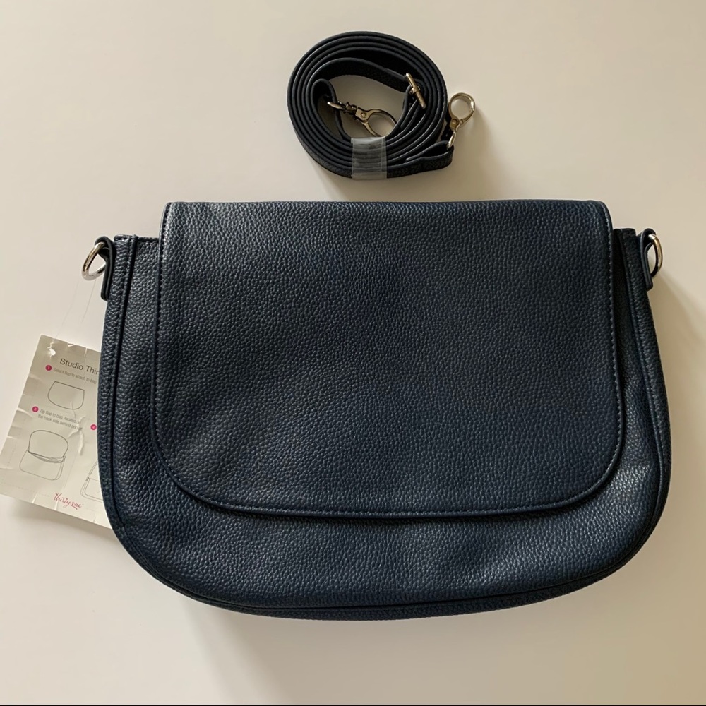 Thirty One Brand NWT Navy Crossbody Purse